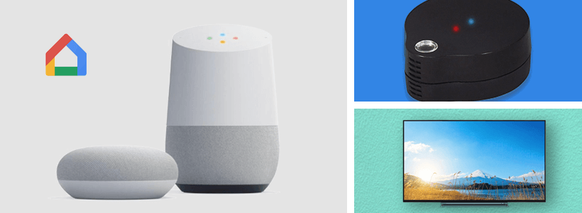 Google Homeでテレビをつける方法