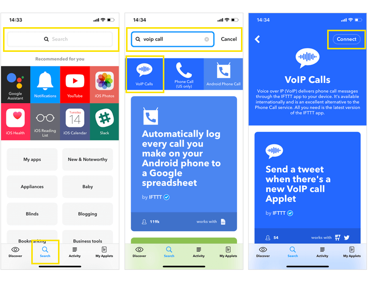 Google Homeを使って「VOIP Call」でスマートフォンを探す方法