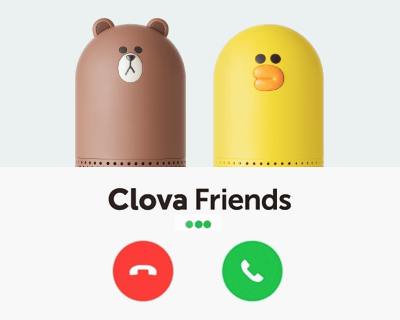 LINE Clova FriendsでLINE無料通話をかける方法