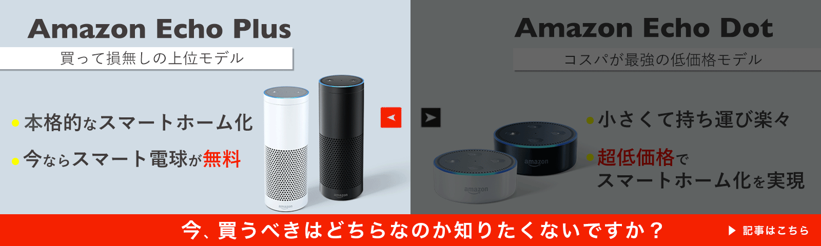 アマゾンエコーバナー