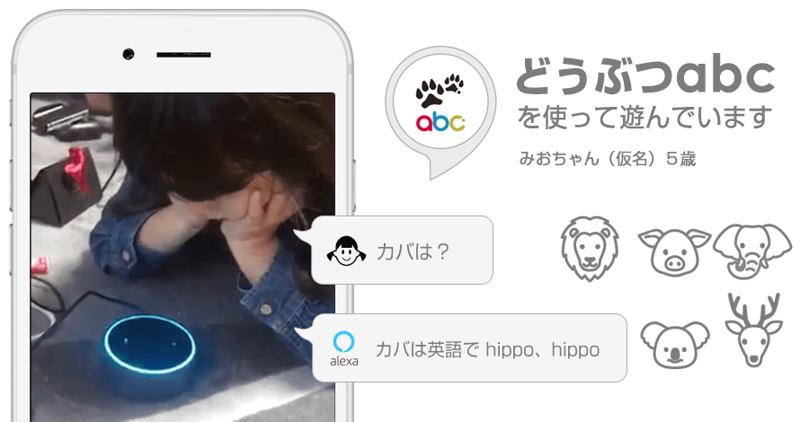 動物園に居る親しみのある動物の英単語を収録!