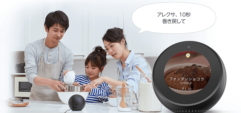 Echo Spotで動画